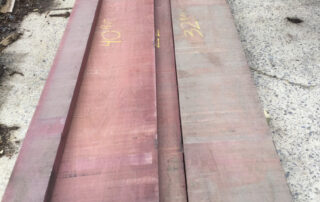 sample picture of purpleheart lumber