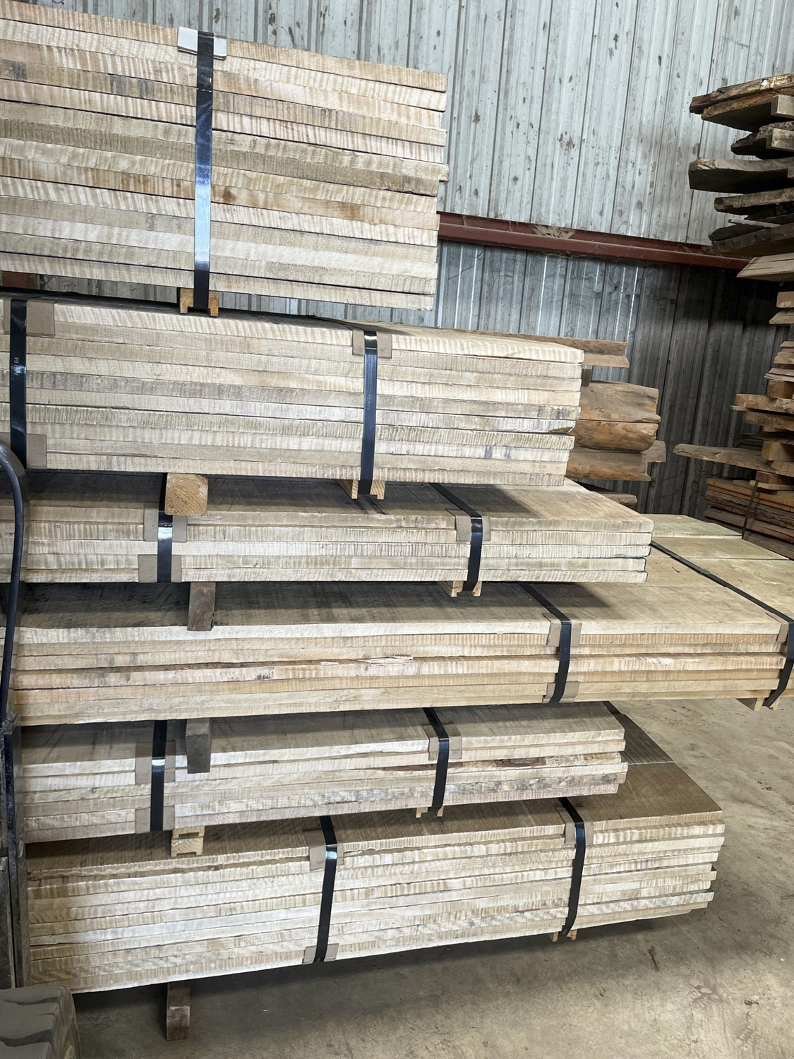 Buy Tiger Maple lumber at Hearne Hardwoods Inc.