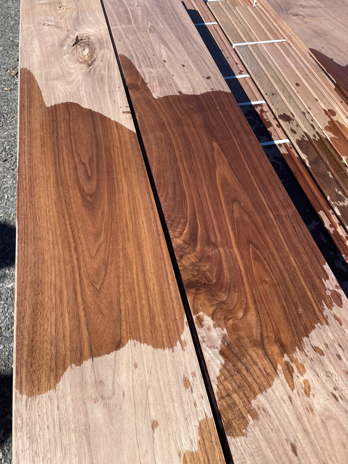 Buy select black walnut hardwood flooring at Hearne Hardwoods Inc